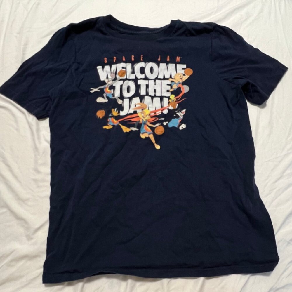 Space jam graphic tee